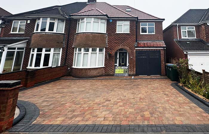 Cobble Paving Driveway Sheldon, Solihull