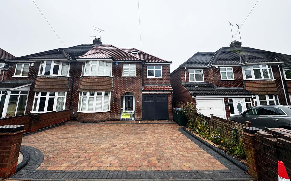 Cobble Paving Driveway Sheldon, Solihull