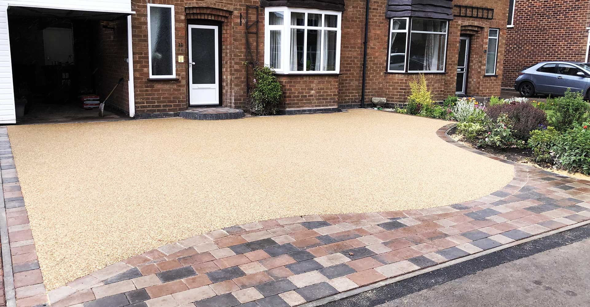 Completed resinbound driveway solihull birmingham