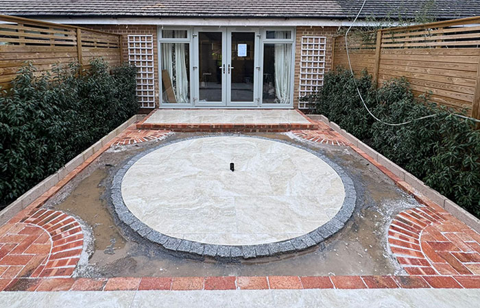 Bespoke Porcelain Patio in Kineton