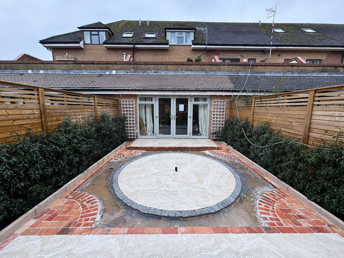 Bespoke Porcelain Patio in Kineton