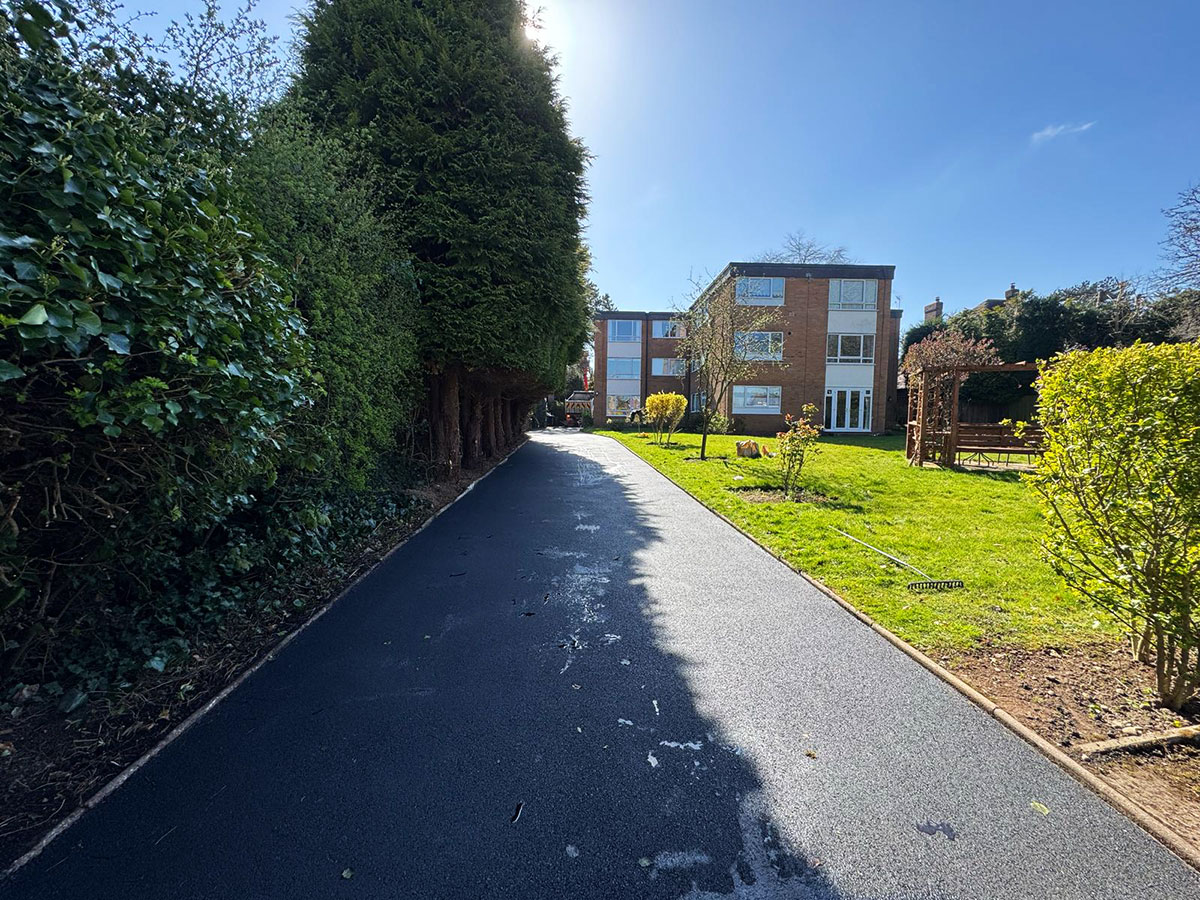 New SMA Tarmac lane in Four Oaks, Sutton Coldfield
